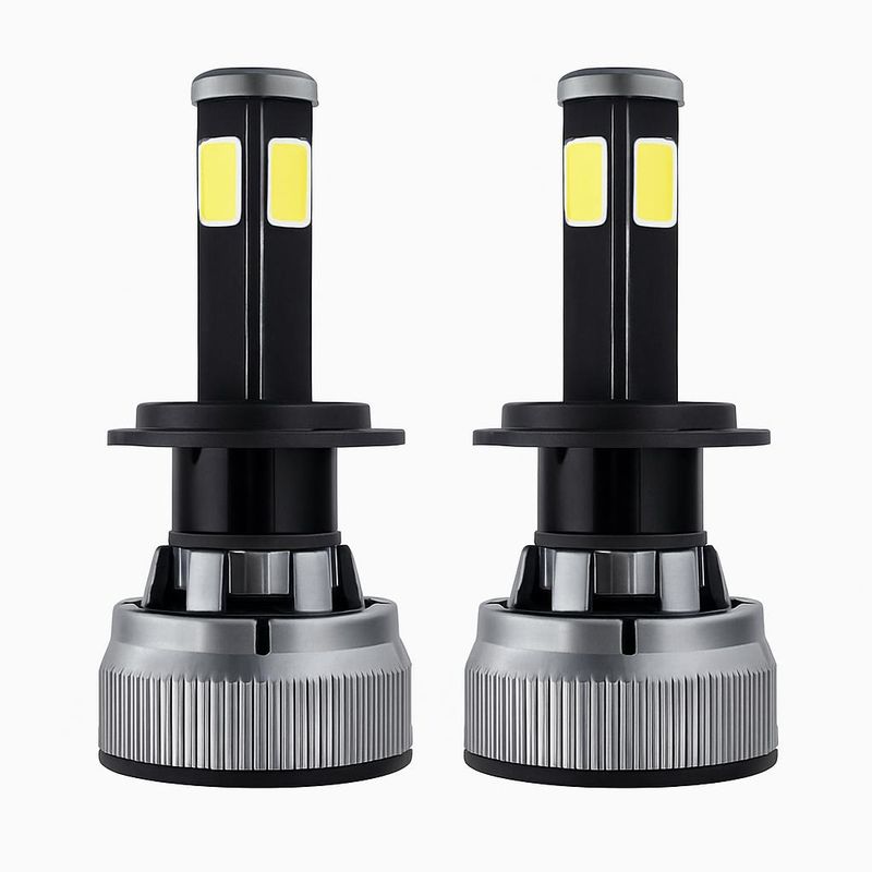 لامپ هدلایت خودرو مدل rm 4 پایه h7 بسته 2 عددی
